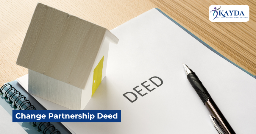 Change Partnership Deed